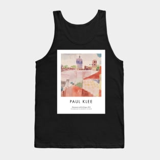 Paul Klee - Hammamet with Its Mosque Tank Top